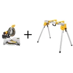 DEWALT 12 in. 15 Amp Double-Bevel Compound Miter Saw with Heavy-Duty Aluminum Stand thumbnail 1