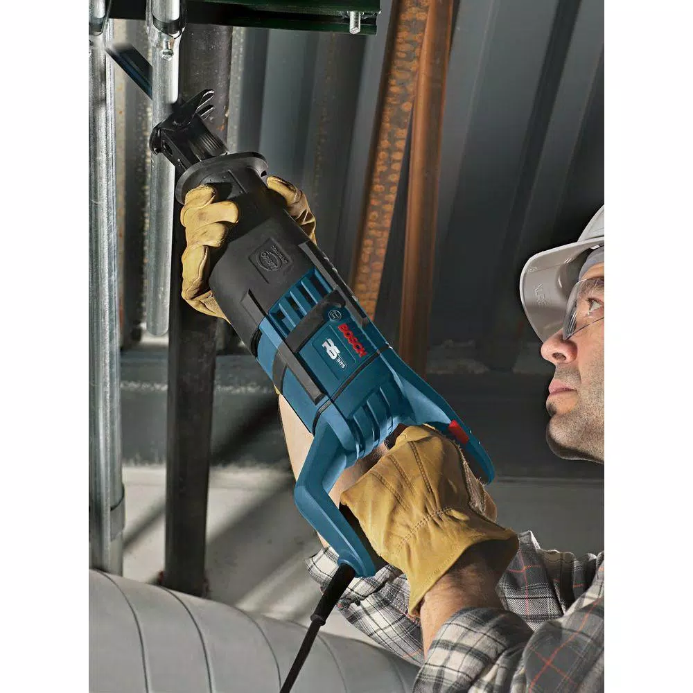 Bosch 12 Amp Corded 1 in. Variable Speed Compact Reciprocating Saw with Carrying Case