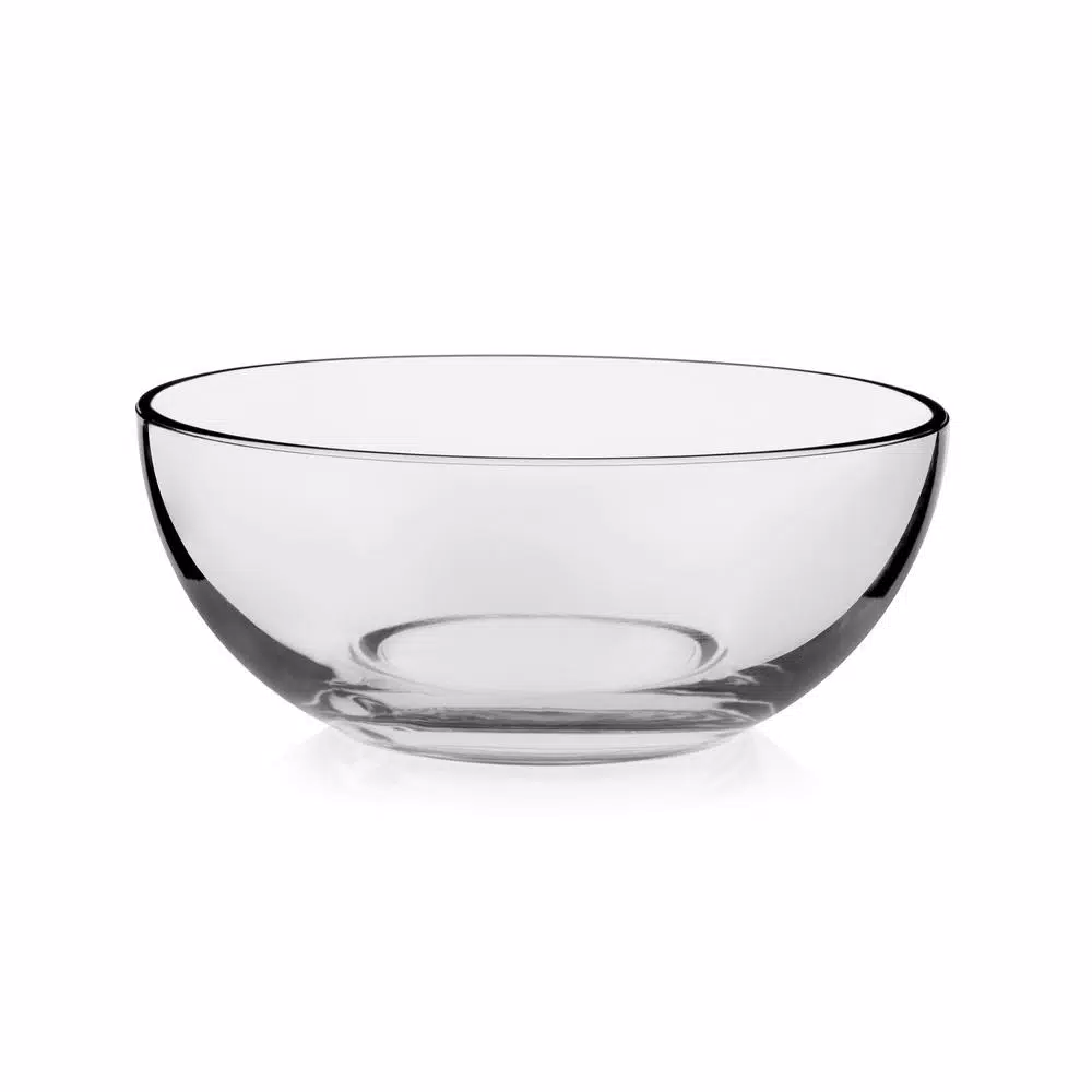 Libbey Selene 2-Piece Glass Serving Bowl Set, 8 in. and 10 in.