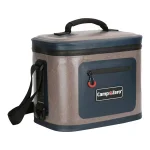 Camp-Zero 7.6 Qt. Soft Cooler, 12-Can Capacity, Beige and Blue thumbnail 2