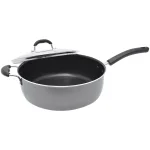 Starfrit 7.2 Qt. Aluminum Nonstick Multi-Pan with Glass Lid, Gray thumbnail 1
