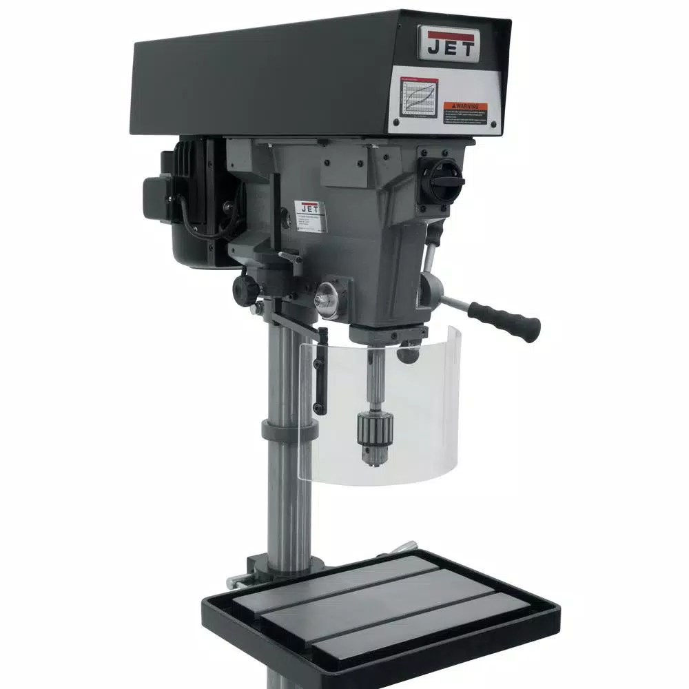 JET 1 HP 15 in. Floor Standing Drill Press, 6-Speed, 115/230V, J-A3816