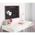 DesignOvation Calter Magnetic Chalkboard Monthly Calendar Memo Board with Frame thumbnail 5