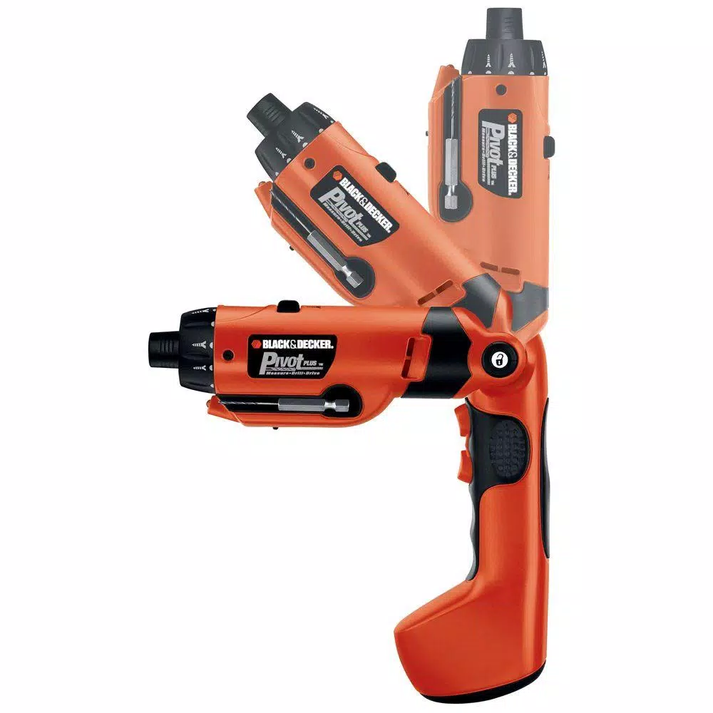 BLACK+DECKER 6V PivotPlus Cordless Rechargeable Drill/Driver with Charger