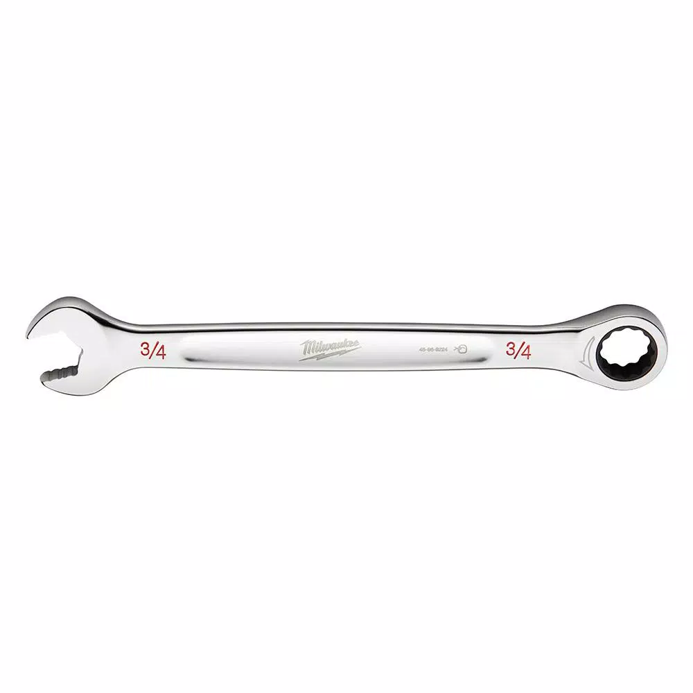 Milwaukee 3/4 in. SAE Ratcheting Combination Wrench