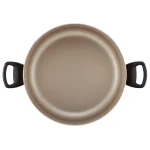 Farberware 10.5 qt. Aluminum Nonstick Stock Pot with Glass Lid, Copper thumbnail 2