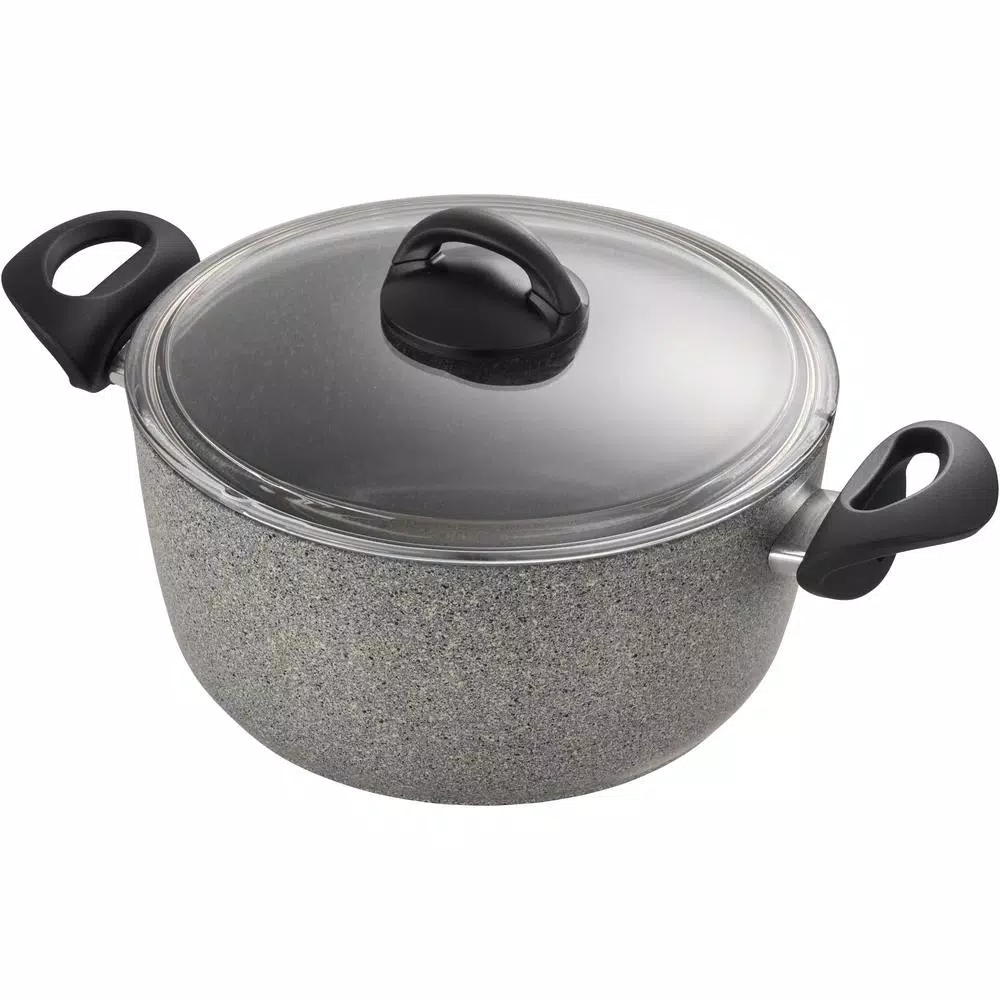 Ballarini Parma 10-Piece Aluminum Ceramic Nonstick Cookware Set, Gray