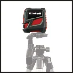 Einhell TC-LL 2 Self-Leveling Red-Beam Cross-Line Laser Level, 30-Ft Range thumbnail 4