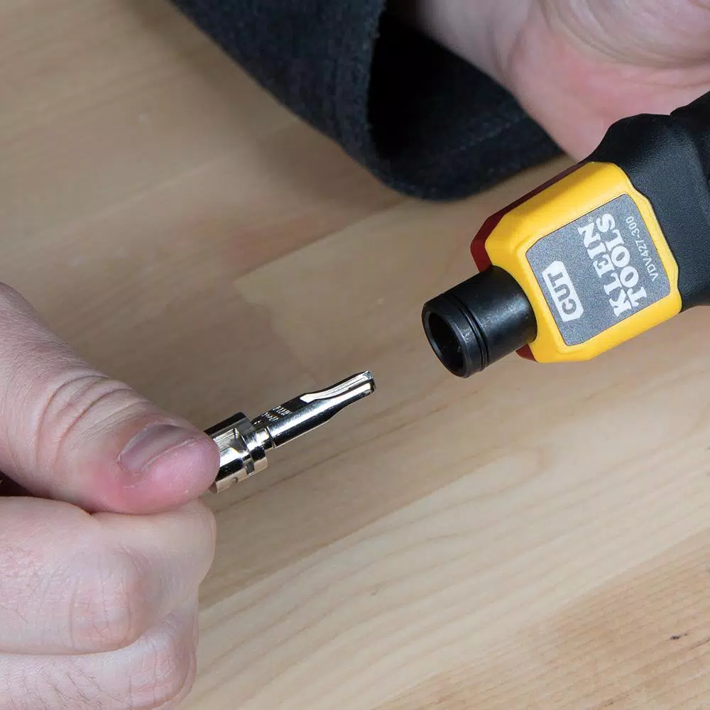 Klein Tools Impact Punch Down Tool with 66/110 MIM Precision Blade for CAT3, CAT5e, CAT6/6A
