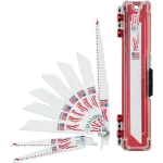 Milwaukee SHOCKWAVE 88-Piece Impact Duty Driver Bit, Titanium Drill Bit, Hole Saw & Reciprocating Saw Blade Set thumbnail 9