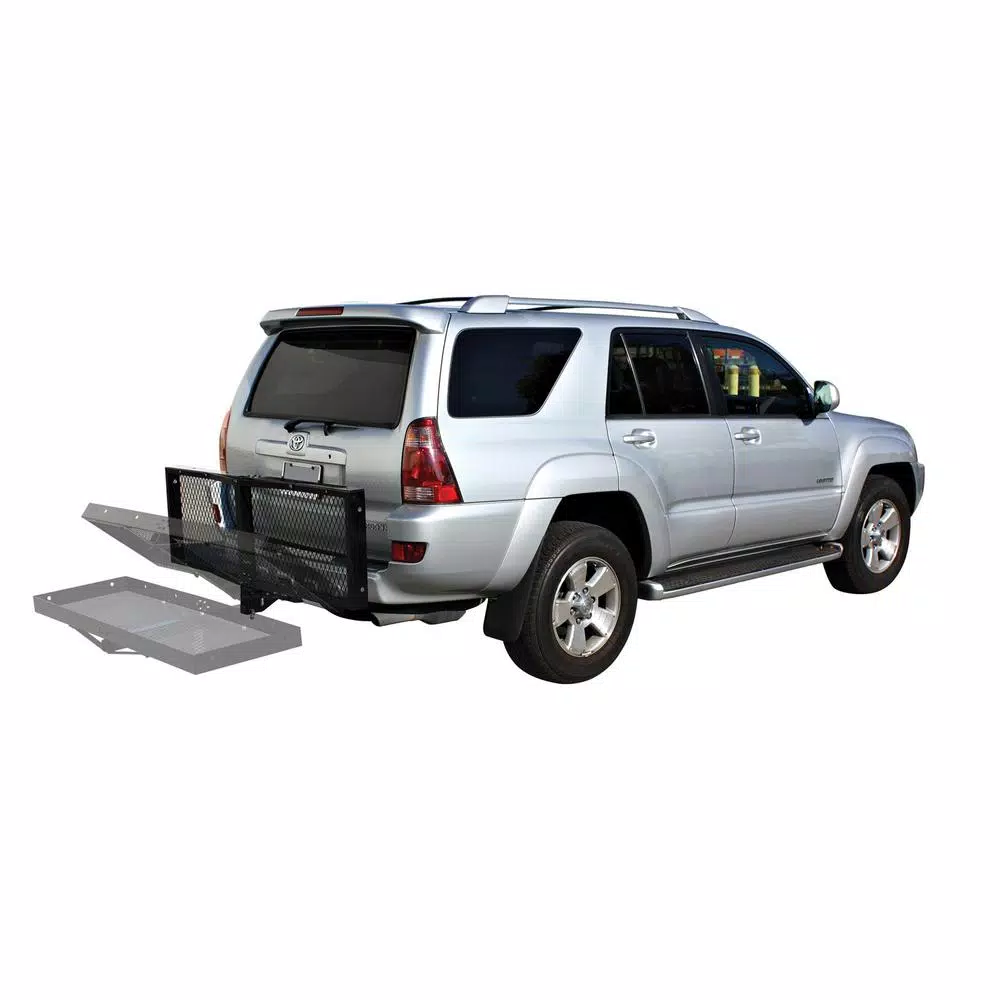 NAVIGATOR Bully 500 lb. Capacity Hitch Mounted Cargo Rack for 2 in. Receiver