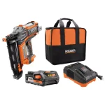 RIDGID 18V Cordless Brushless HYPERDRIVE 16-Gauge 2-1/2 in. Straight Finish Nailer Kit thumbnail 1