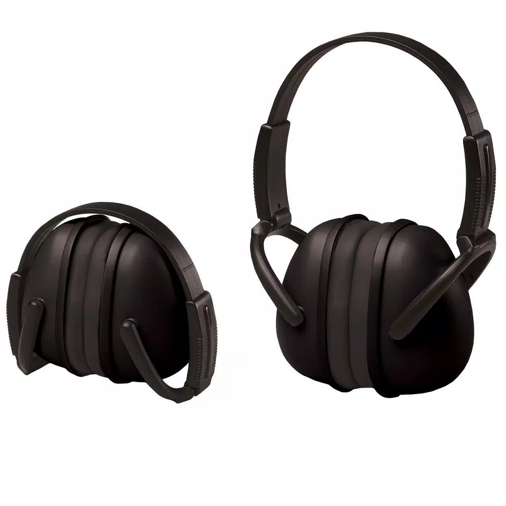 ERB 239 Foldable Ear Muffs, NRR 23 dB, Black