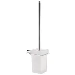 ANZZI Essence Series Stainless Steel Toilet Brush Holder, Brushed Nickel thumbnail 1