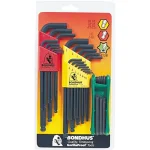 Bondhus 30-Piece Ball End L-Wrench and TORX Fold Up Tool Set thumbnail 1