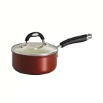 Tramontina Gourmet Ceramica Deluxe 1.5 Qt. Aluminum Ceramic Nonstick Sauce Pan with Glass Lid, Copper thumbnail 1