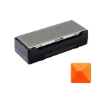 Sharpal 162N 8-in. Dual-Grit Diamond Whetstone Sharpener with Storage Base and Angle Guide thumbnail 1