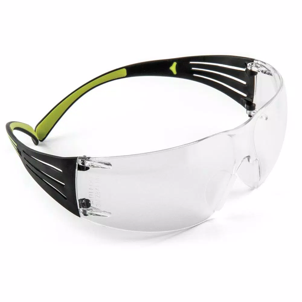 3M SecureFit 400 Clear Anti-Fog Safety Glasses with Pressure Diffusion Technology