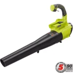 RYOBI 40V MAX Cordless Jet Fan Leaf Blower, 155 MPH, 300 CFM (Tool Only) thumbnail 11