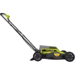 RYOBI 40V 18 in. 2-in-1 Cordless Lithium-Ion Walk Behind Push Mower with (2) 4 Ah Batteries and Charger thumbnail 10