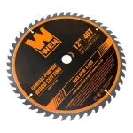 WEN 12 in. 48-Tooth Carbide-Tipped Professional Woodworking Saw Blade for Miter and Table Saws thumbnail 4
