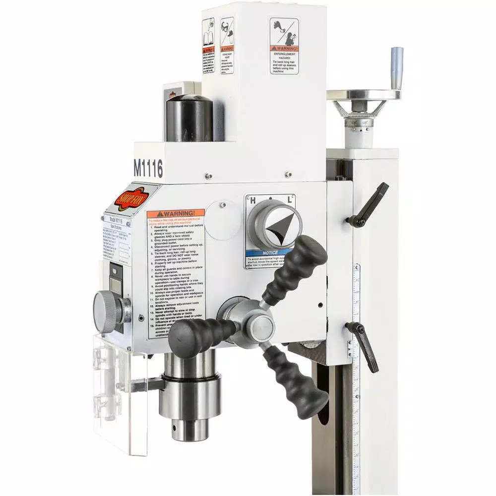 Shop Fox Variable Speed Mill/Drill with DRO, 3/4 HP, R8 Spindle, 110V