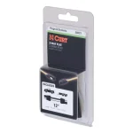 CURT 2-Way Flat Wiring Connector Kit with 12" Color-Coded Wires thumbnail 3