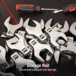 Sunex Tools 1/2 in. Drive Jumbo SAE Crowfoot Wrench Set, 14-Piece thumbnail 5