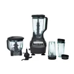 Ninja Mega Kitchen System 1500W Blender and 8-Cup Food Processor with 72 oz. Pitcher and 16 oz. Travel Cups, Black thumbnail 1
