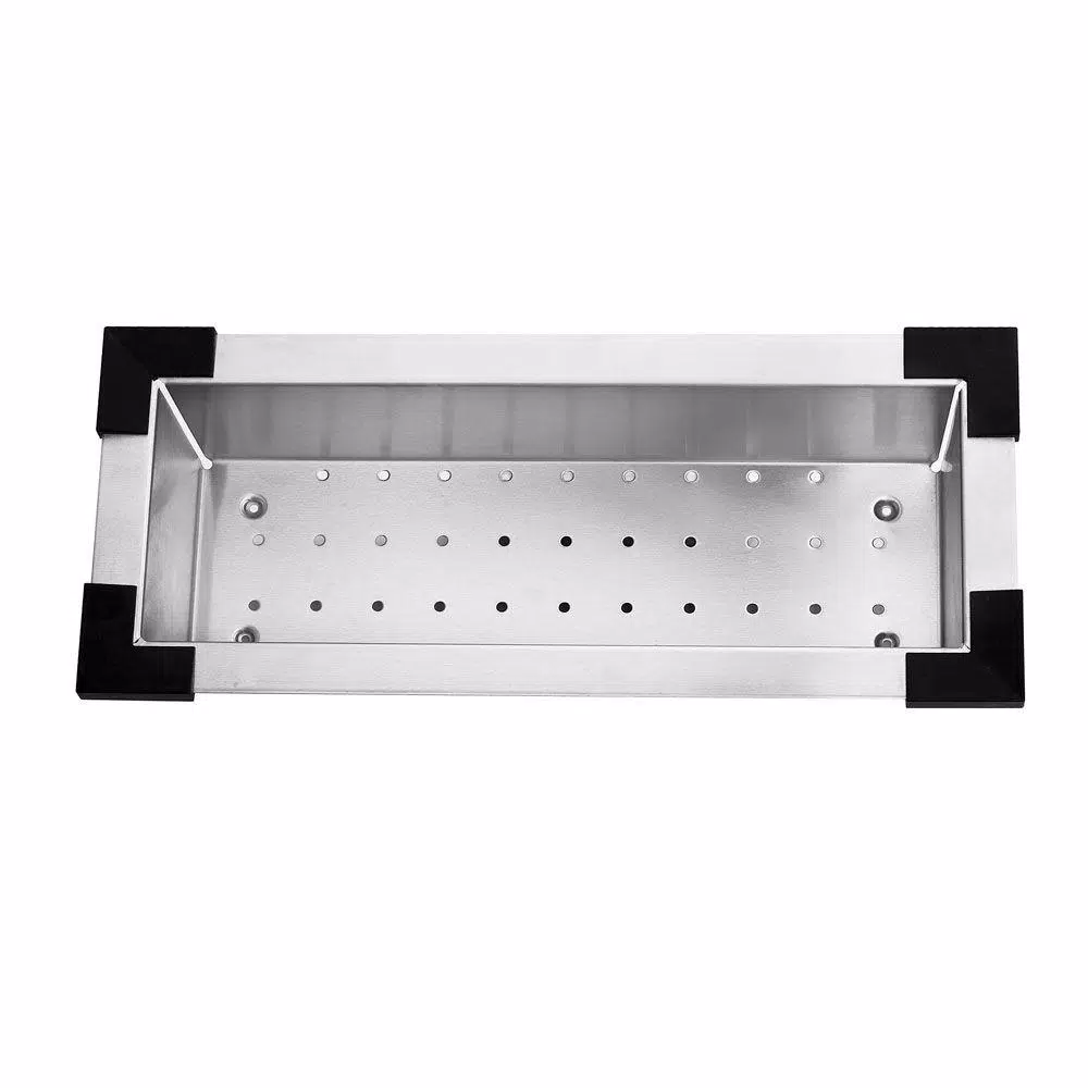 VIGO 19-inch Stainless Steel Kitchen Sink Colander, 18-Gauge 304 Series Welded Mesh