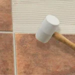 QEP 16 oz. White Rubber Tile Tapping Mallet thumbnail 2