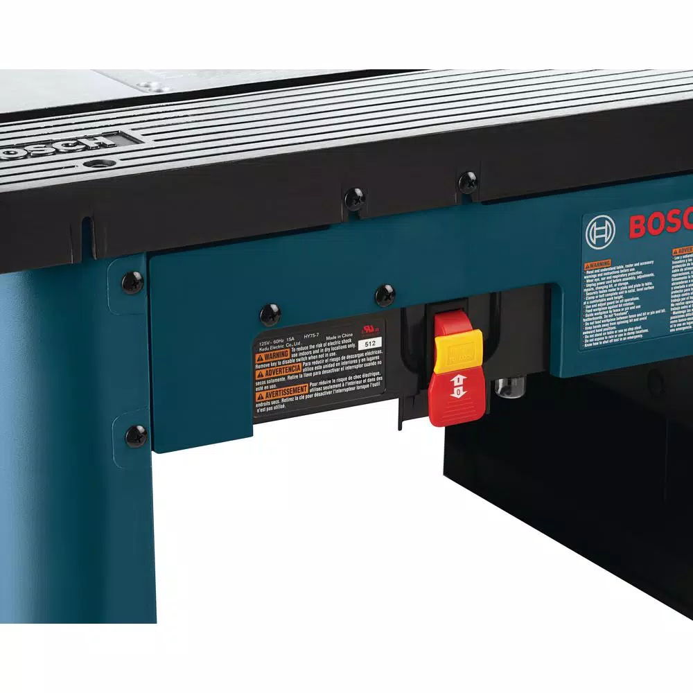 Bosch RA1181 Router Table with 1617EVS 2.25 HP Variable Speed Fixed-Base Router Combo