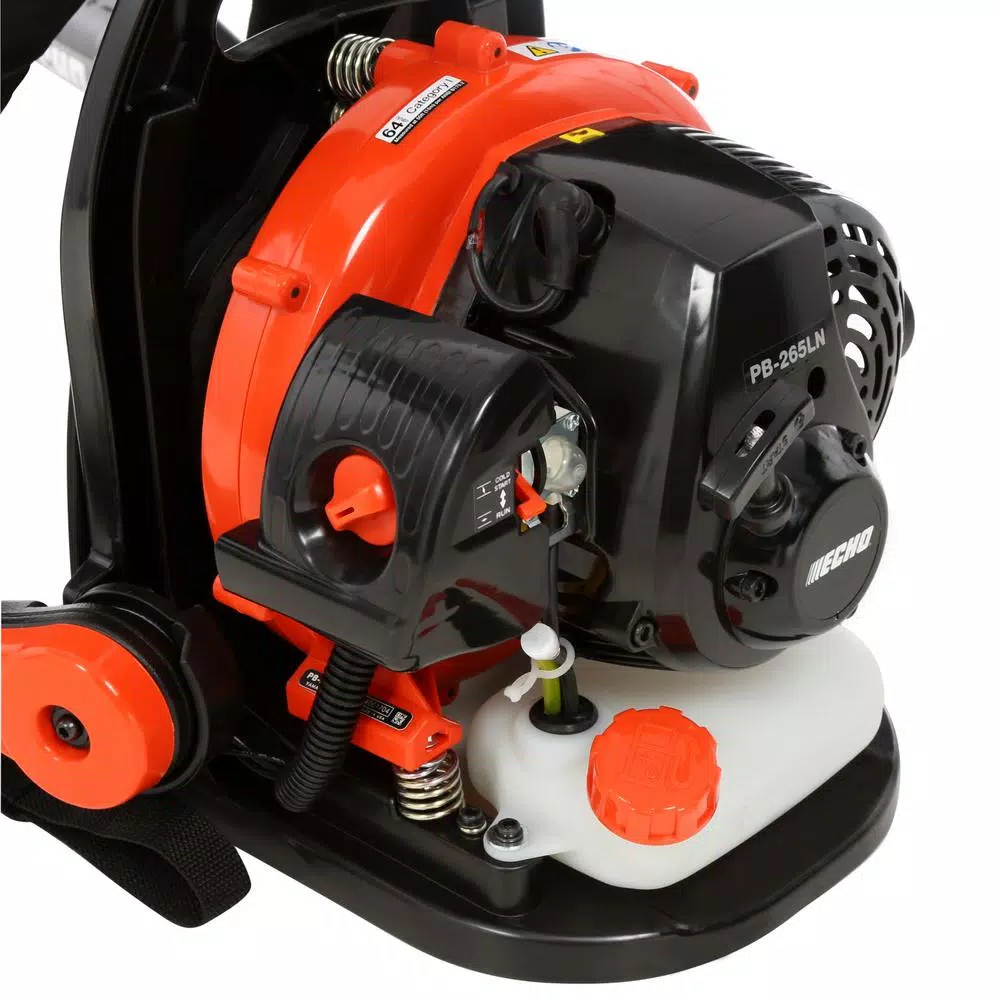 ECHO PB-265LN 25.4 cc Gas Backpack Leaf Blower, 375 CFM, 158 MPH