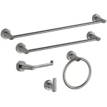 Delta Compel Single Post Toilet Paper Holder, Brilliance Stainless thumbnail 5