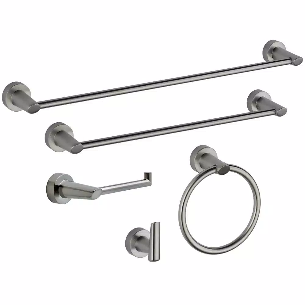 Delta Compel Single Post Toilet Paper Holder, Brilliance Stainless