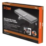 CURT 60" x 20" Aluminum Tray-Style Cargo Carrier with 2" Folding Shank, 500 lb. Capacity thumbnail 7