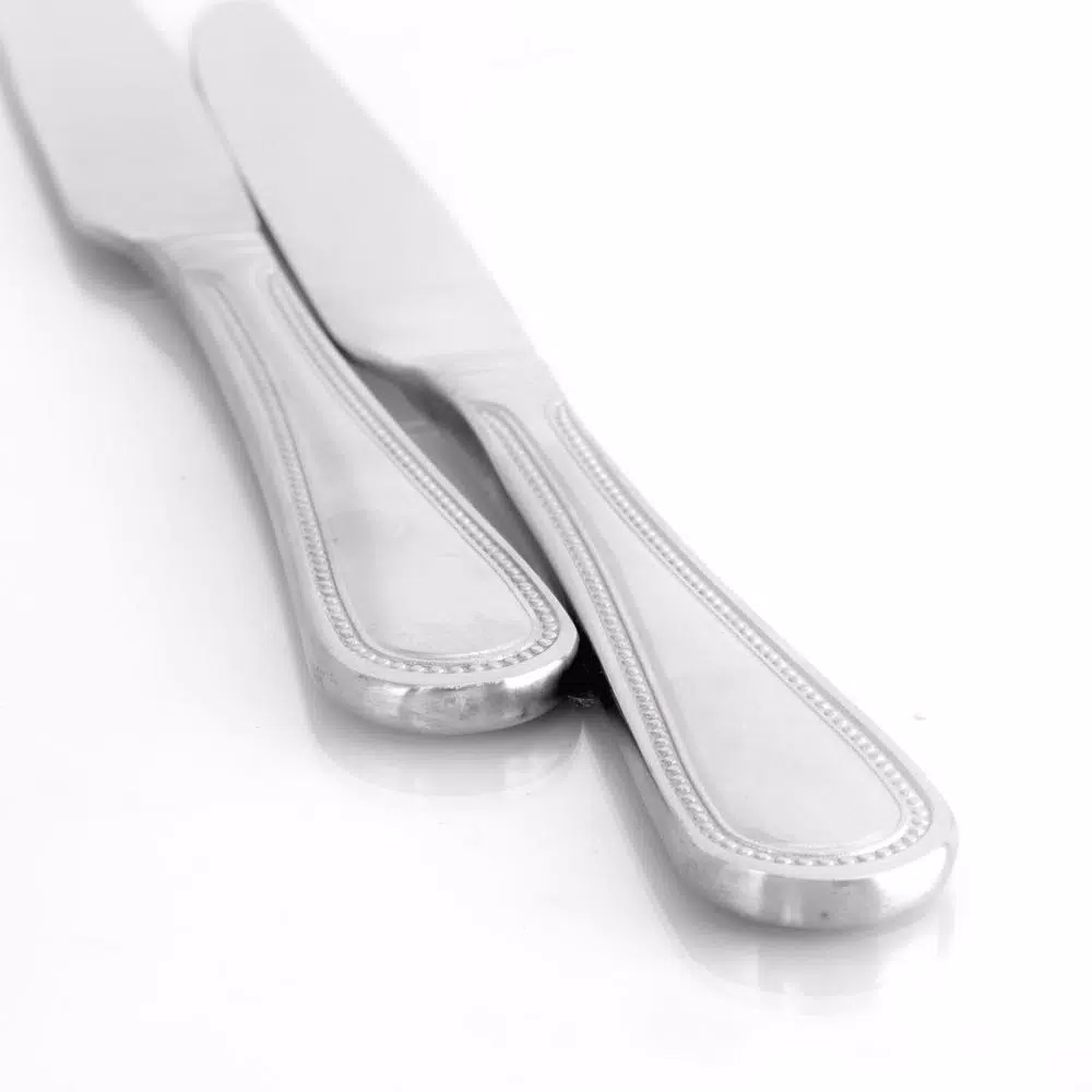 Gibson Home Graylyn 2-Piece Stainless Steel Flatware Set, Service for 2