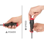 TEKTON 6-Piece Torx Screwdriver Set, Chrome Molybdenum Steel Blades thumbnail 5
