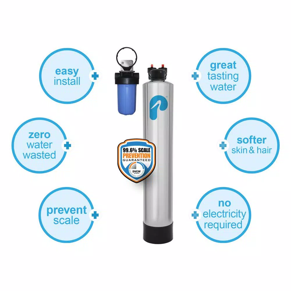 Pelican Water NS6 Pelican NaturSoft 15 GPM Whole House Salt-Free Water Softener Alternative System