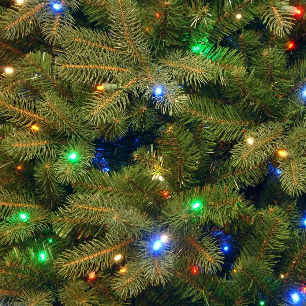 National Tree Company 7.5 ft. Downswept Douglas Fir Artificial Christmas Tree with 750 Dual Color LED Lights