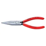 KNIPEX 6-1/4 in. Long Nose Pliers with Half-Round Tips thumbnail 1