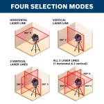 Bosch GLL3-300 360-Degree 3-Plane Self-Leveling Line Laser, 300 ft. Range thumbnail 7