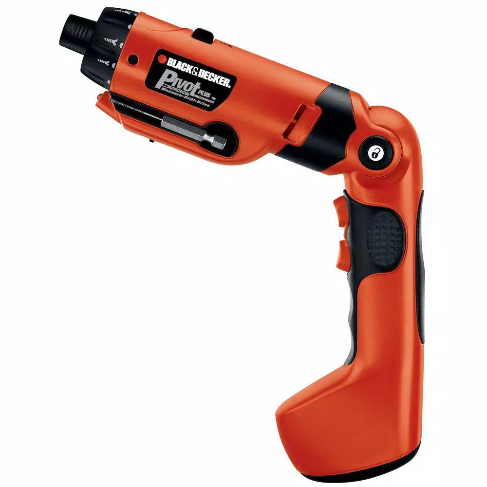 BLACK+DECKER 6V PivotPlus Cordless Rechargeable Drill/Driver with Charger