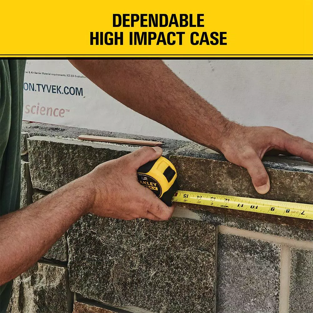 STANLEY FATMAX 35 ft. Tape Measure with 14 ft. Standout and BladeArmor