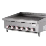 Magic Chef 36 in. Commercial Countertop Radiant Char Broiler, Stainless Steel thumbnail 8
