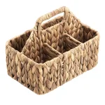 Artland Garden Terrace Water Hyacinth Carry-All Server, Rectangular Condiment & Flatware Holder thumbnail 1