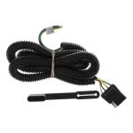 CURT Custom Vehicle-Trailer Wiring Harness, 4-Way Flat, for Astro, Blazer, Bravada, Jimmy, Safari with Quick T-Connector thumbnail 1