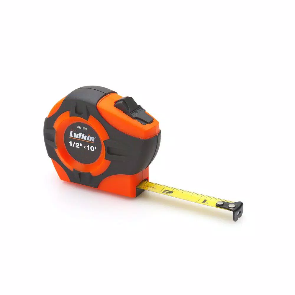 Lufkin Crescent Lufkin P1000 Series 30 ft. Hi-Viz Orange Yellow Tape Measure, 1 in. Blade