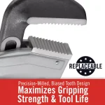 RIDGID 848 48 in. Aluminum Straight Pipe Wrench thumbnail 7