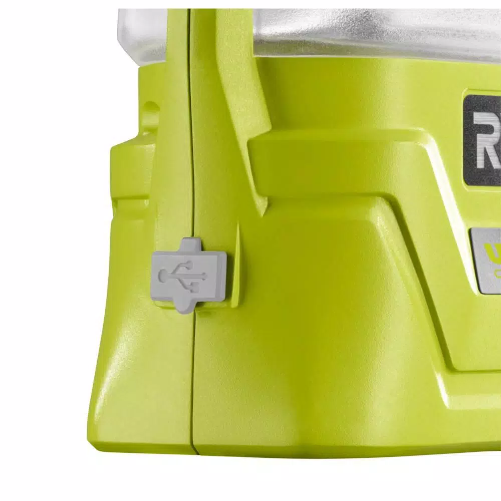 RYOBI 18V ONE+ Cordless Area Light with USB Charger, 330 Lumens, Tool-Only